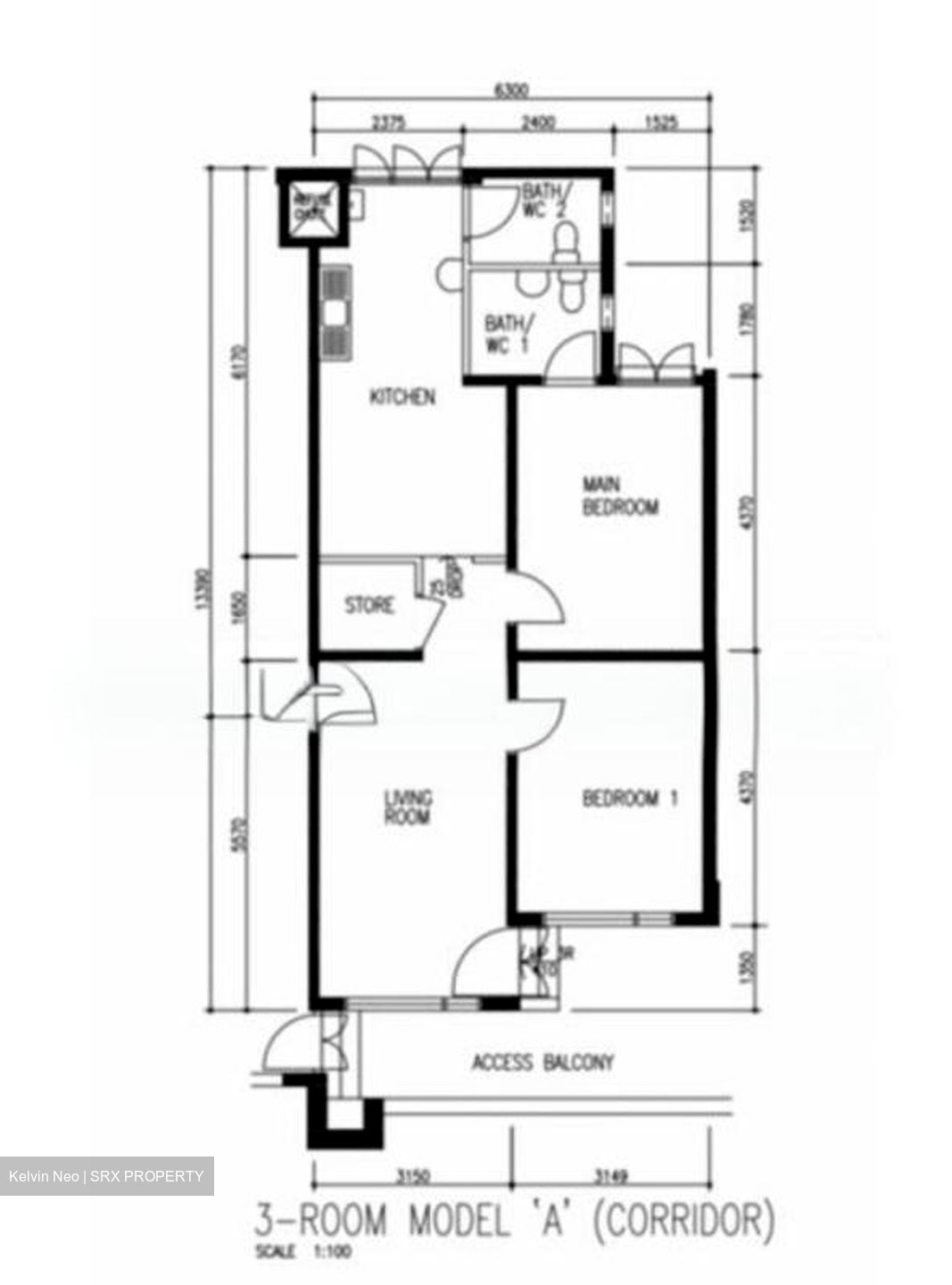 Blk 205 Bukit Batok Street 21 (Bukit Batok), HDB 3 Rooms #524283711